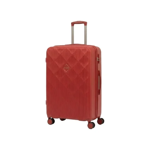Single ABS Hardshell Luggage  – Red