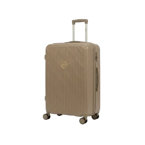 Single ABS Hardshell Luggage  – Brown
