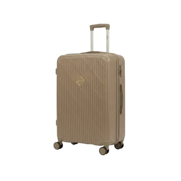 Single ABS Hardshell Luggage  – Brown