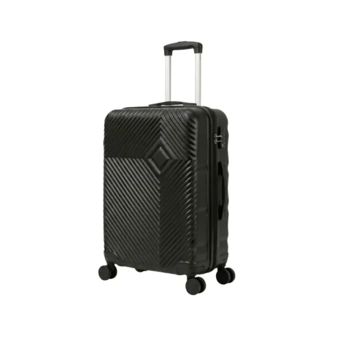Single ABS Hardshell Luggage  – Black