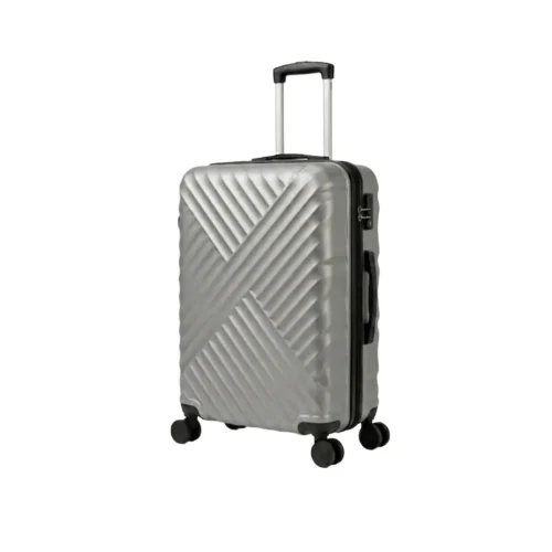 Single ABS Hardshell Luggage  – Grey